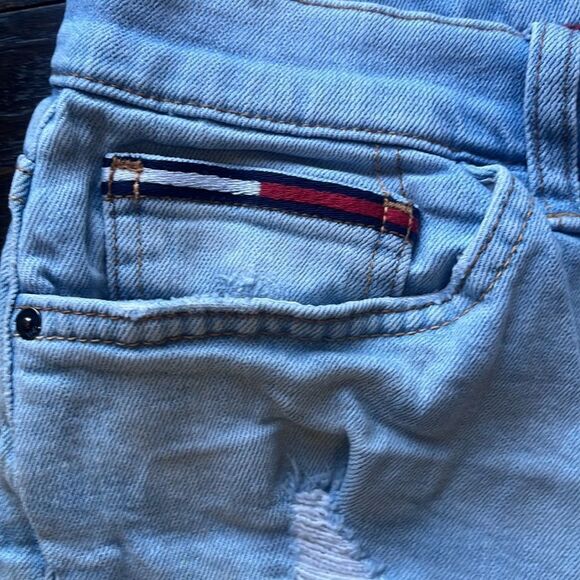 Light blue Jean shorts size 14 - Picture 12 of 13